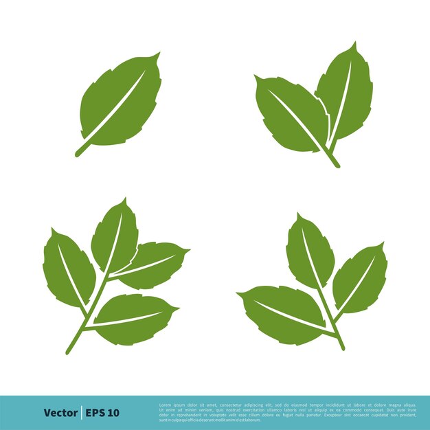 Ecology Leaf Sphere Icon Vector Logo Template Illustration Design Vector EPS 10