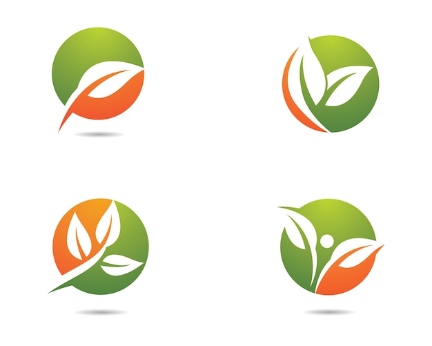 Ecology logo illustration design