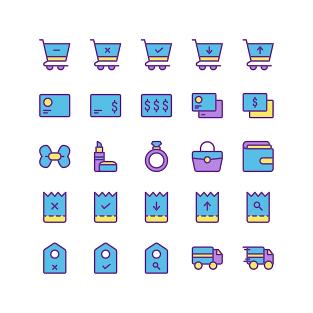 Ecommerce Icon Set