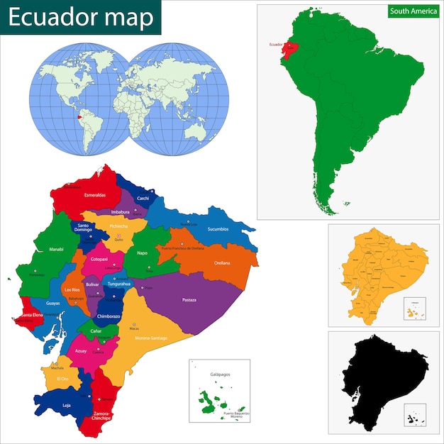 Ecuador map