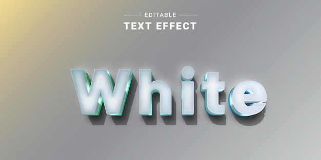 Editable 3D Trendy Text Effect