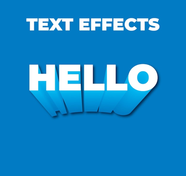 Editable cartoon text effect comic font style