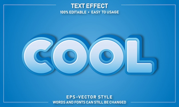 Editable Cool Text Effect 