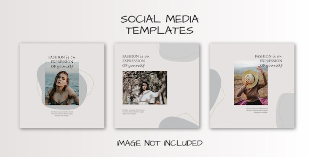 Editable Modern Template Discount Promo Template for Social Media Post