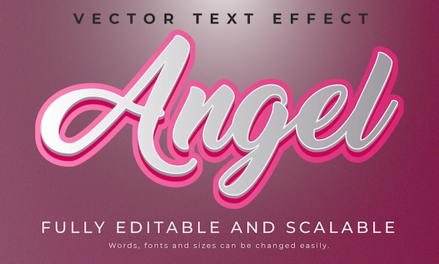 Editable Retro Vintage Text effect Vector