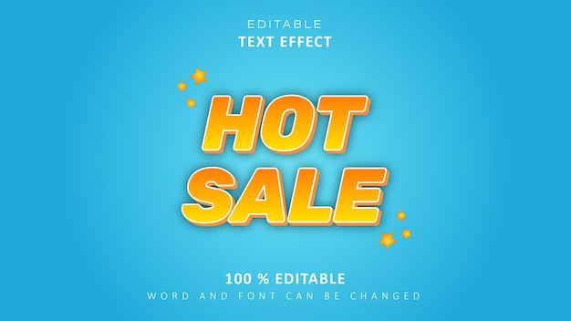 Editable Text Effect 3D Text Effect Template Hot Sale Style