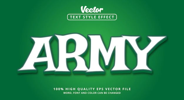 Editable text effect Animal text with layered style and color green style