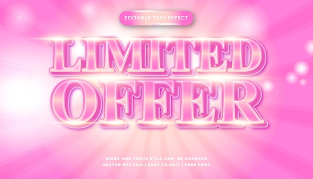 Editable text effect big sale flash sale super sale