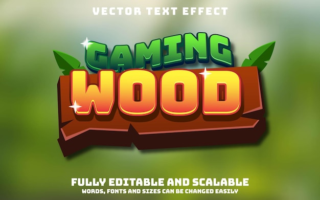 Editable Text Effect, and change text