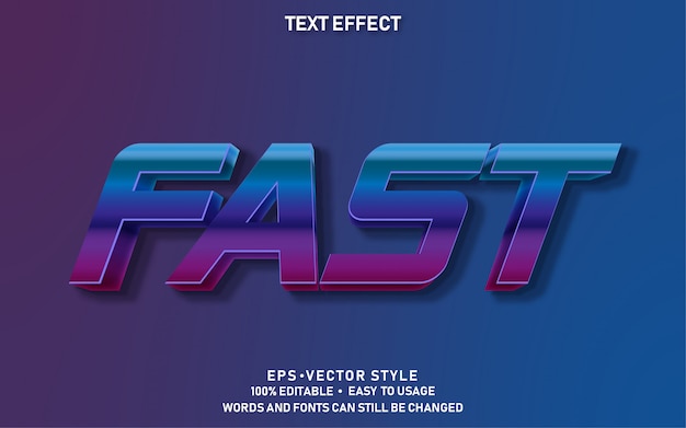 Editable Text Effect Fast Chrome