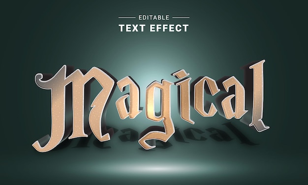 Editable Text Effect for illustrator