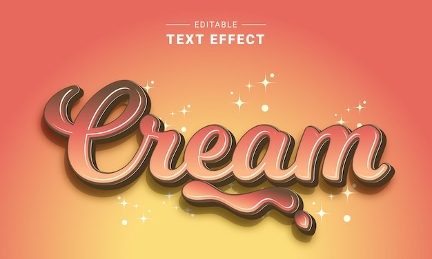 Editable Text Effect for illustrator