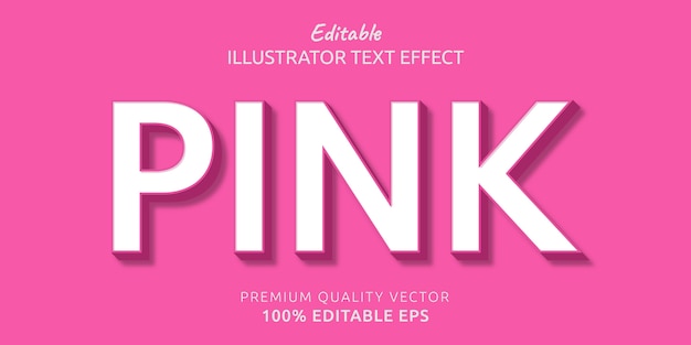 Editable Text Effect