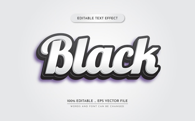 editable text effect