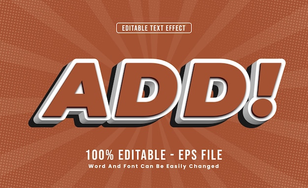 Editable Text Effects Add Words and fonts can be changed