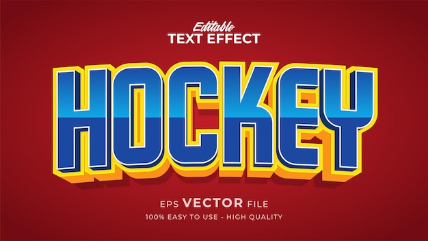 Editable text style effect - sports text style theme