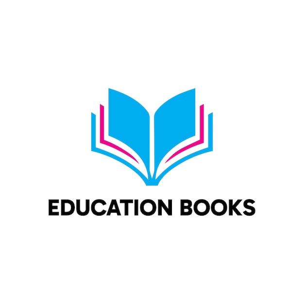 Education Book logo and sign design