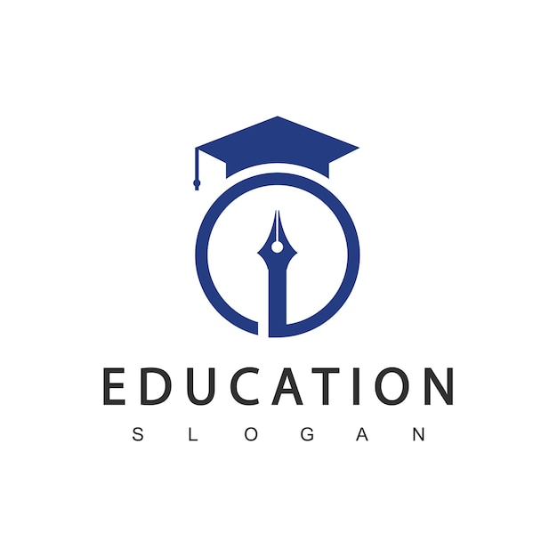 Education Logo Design Template Vector Illustration