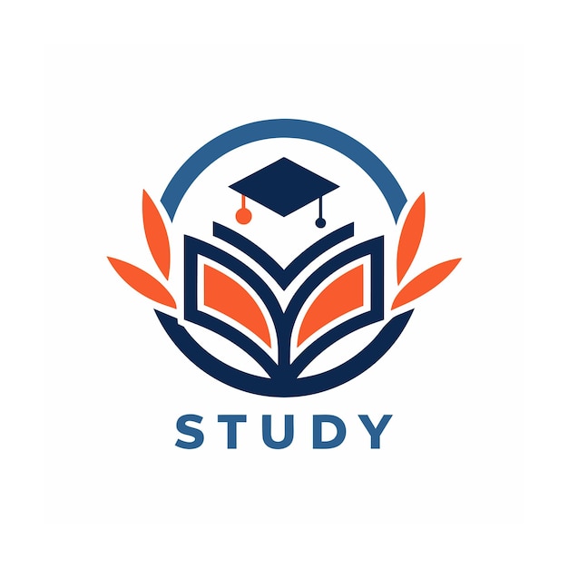 Vector education logo design template