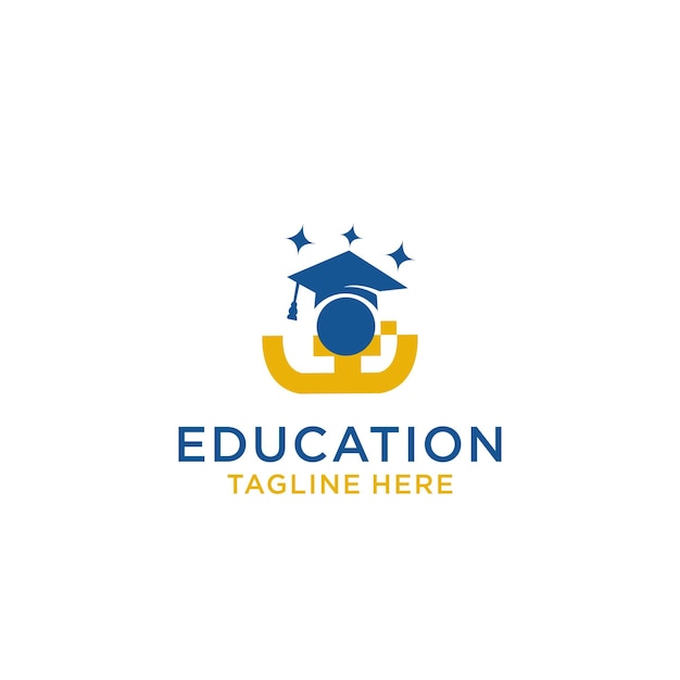 Education logo icon design vector