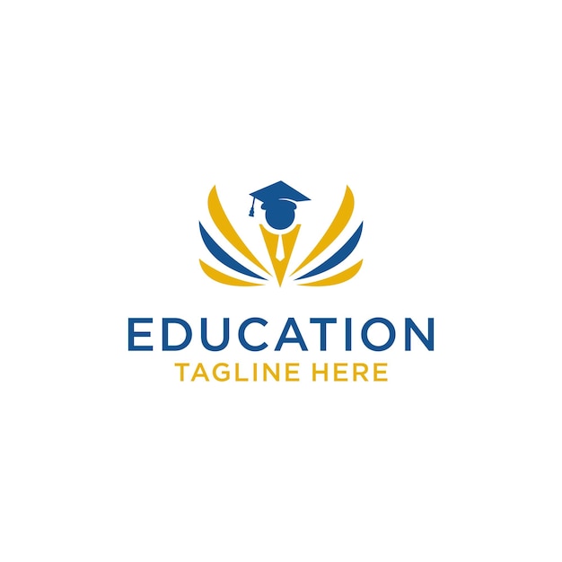 Education logo icon design vector