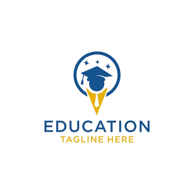 Education logo icon design vector