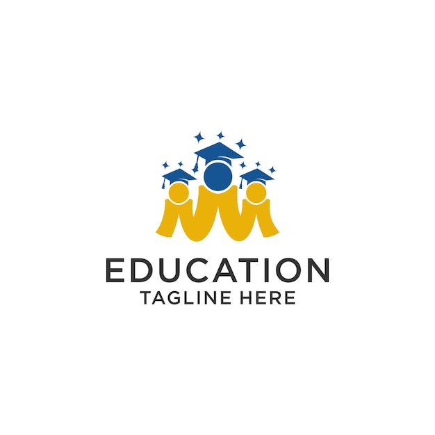 Education logo icon design vector