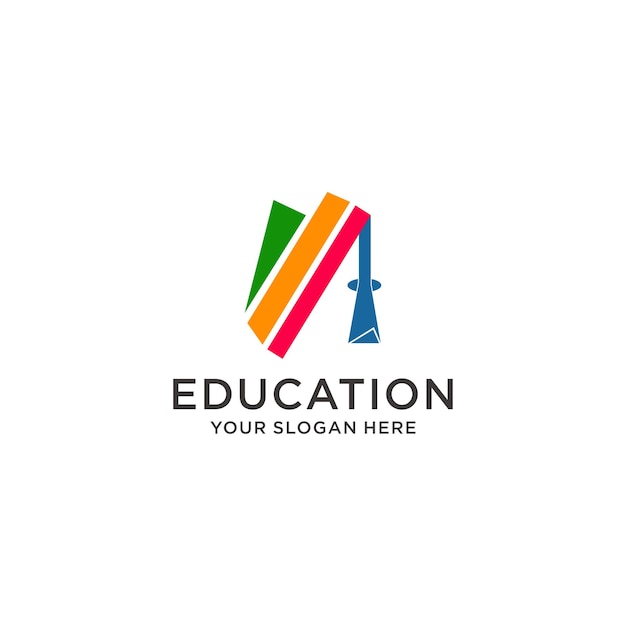 EDUCATION logo icon vector image