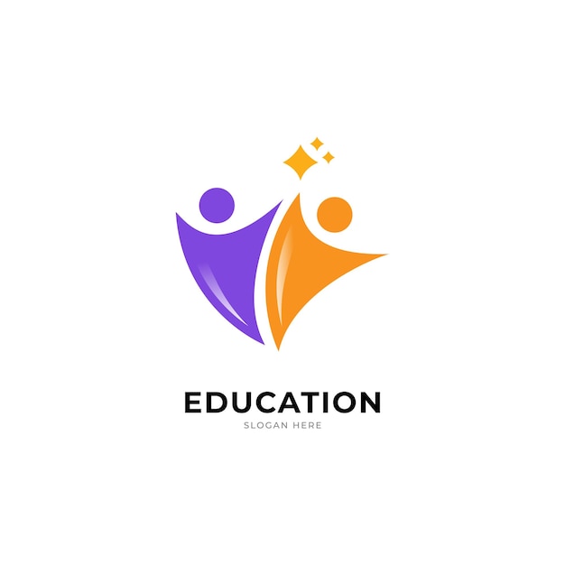 Education logo icon vector template.