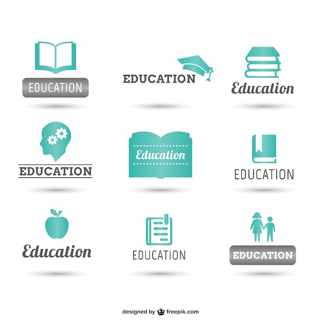 Education logos pack