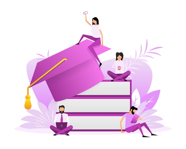 Education people great design for any purposes Flat design