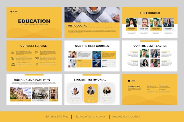 education PowerPoint presentation slides  Design