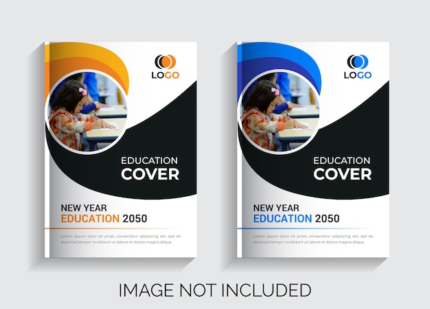 Education and school book cover page design. Corporate business cover page. Annual Reports. poster.