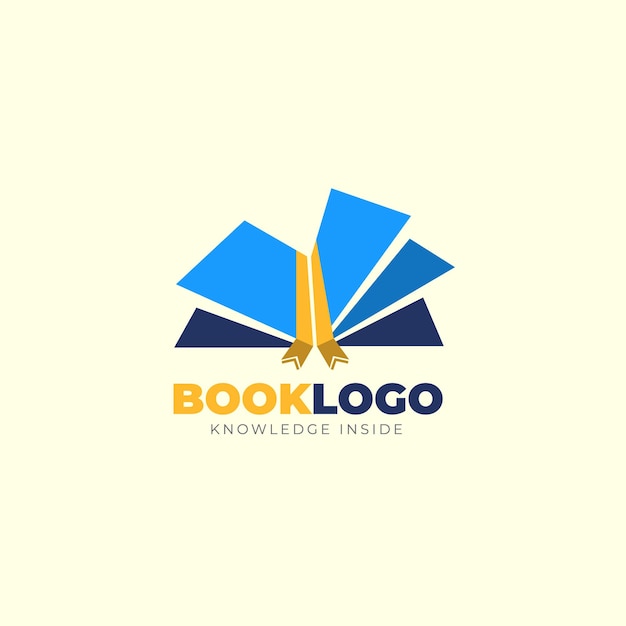 Educational Degree Opened Book Logo