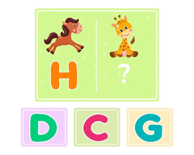 Educational logic game for kids