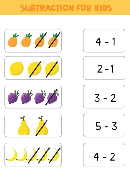 Educational math children game