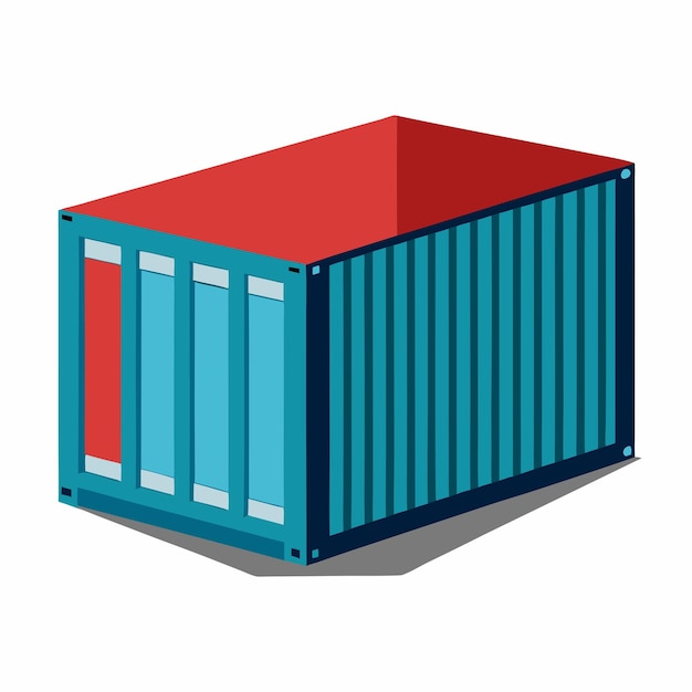 Vector efficient vector design of cargo container storage organization and utility