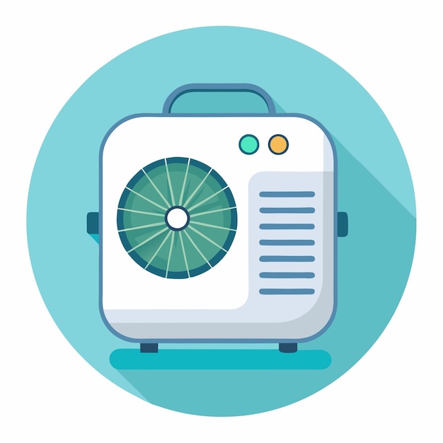 Vector efficient vector design of a ventilator enhancing airflow and comfort