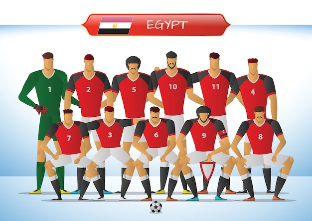 Egypt National Football Team for International Tournament