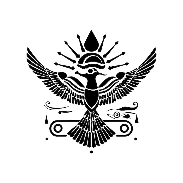 Vector egyptian tattoo vector design