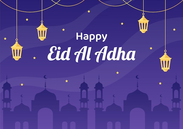 Eid al Adha Background Illustration