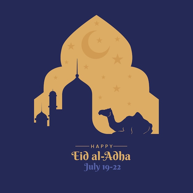 Eid al-adha illustration