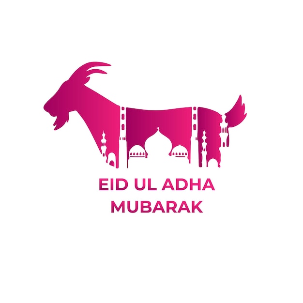 Eid al adha mubarak islamic festival social media banner template