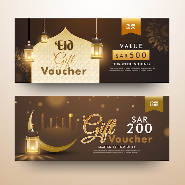 Eid al-Fitr Mubarak banner template, Sale, discount and best offer