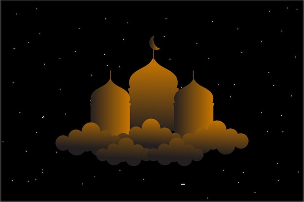 Eid mubarak and ramadan kareem background