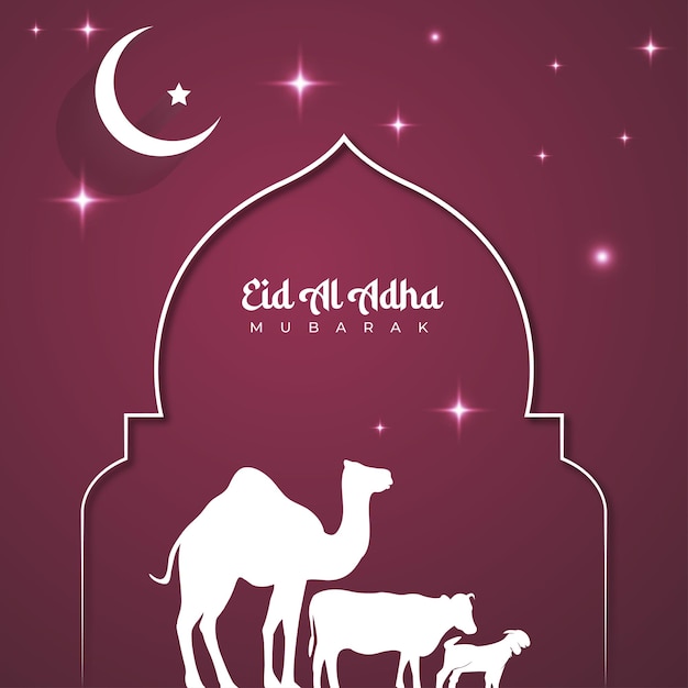 Eid Mubarak Social Media Post Design