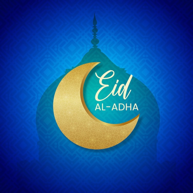 Eid Mubarak social media template design