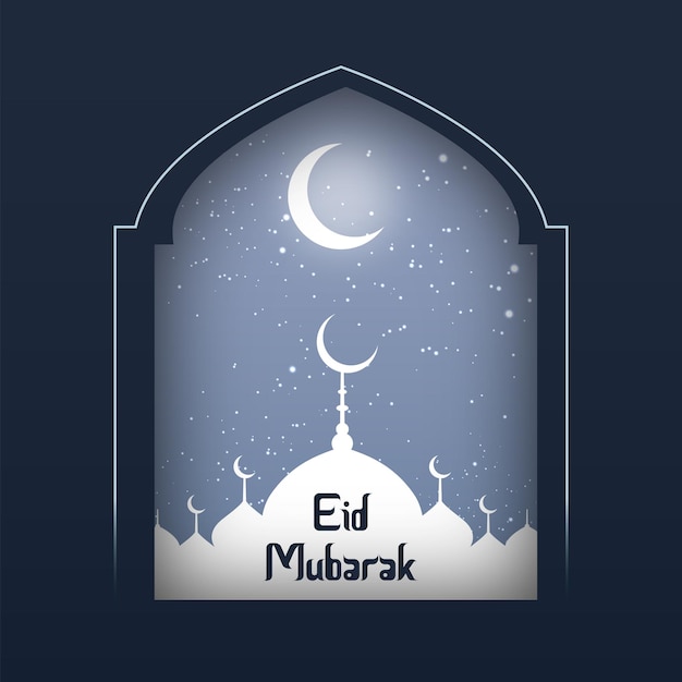 Eid special Eid mubarak islamic festival social media banner template