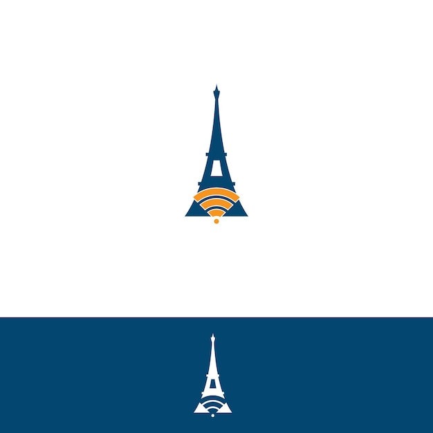 Eiffel Wifi Logo design