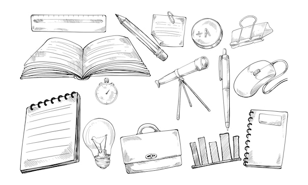 ELearning handdrawn collection